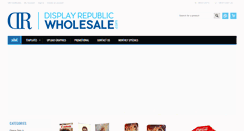 Desktop Screenshot of displayrepublicwholesale.com